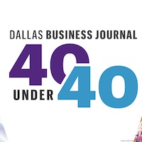 40 Under 40 logo